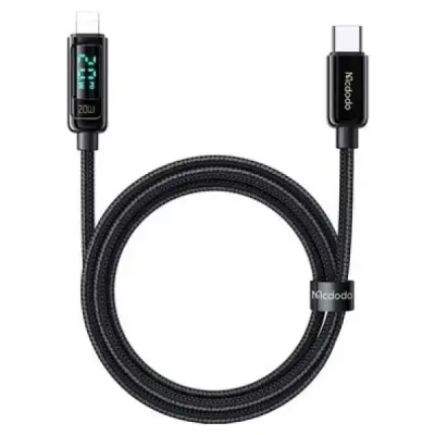 MCDODO 20W DİJİTAL GÖSTERGELİ TYPE-C TO LİGHTNİNG KABLO CA-8810
