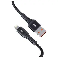 MCDODO CA-2261 İPHONE HIZLI DATA-ŞARJ KABLO 3A 1MT - SİYAH