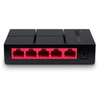 MERCUSYS MS105G 5-PORT 10/100/1,000 MBPS DESKTOP KABLOLU SWITCH SİYAH