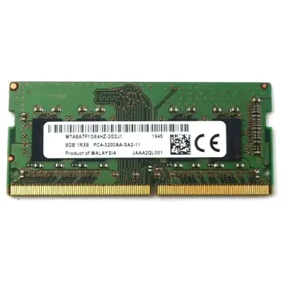 MİCRON 8 GB 3200MHZ DDR4 MTA8ATF1G64HZ-3G2J1 PC4-25600 SODIMM
