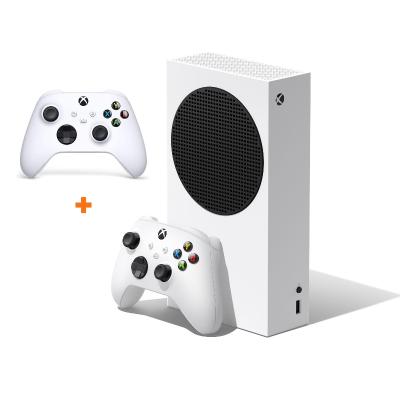 Microsoft Xbox Series S 512 GB SSD Beyaz Oyun Konsolu + Xbox Series 9. Nesil Beyaz 2.Kol