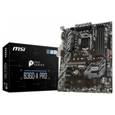 MSI B360-A PRO INTEL B360 SOKET 1151 DDR4 2666 M.2 ANAKART