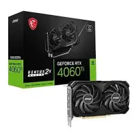 MSI GEFORCE RTX 4060 OC VENTUS 2X BLACK 8GB GDDR6 128 BİT EKRAN KARTI