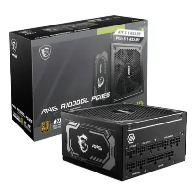 MSI MAG A1000GL Gen5 1000 W Power Supply