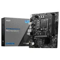 MSI Pro H610M-E Intel LGA1700 DDR5 Micro ATX Anakart