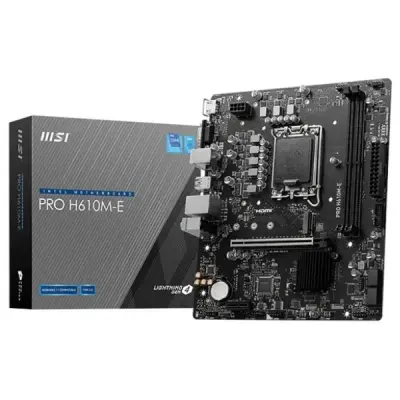 MSI Pro H610M-E Intel LGA1700 DDR5 Micro ATX Anakart