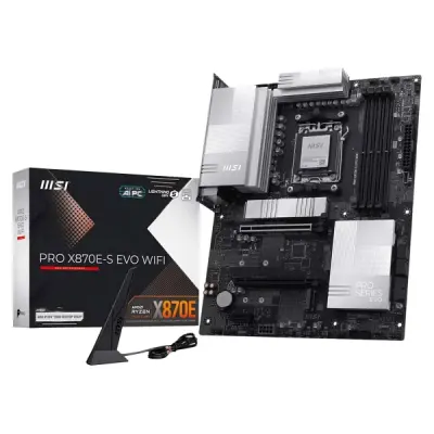 MSI Pro X870E-S Evo Wi-Fi AMD AM5 DDR5 ATX Anakart