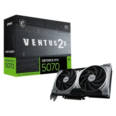 MSI RTX 5070 12G VENTUS 2X OC G5070-12V2C 192 BİT GDDR7 12 GB EKRAN KARTI