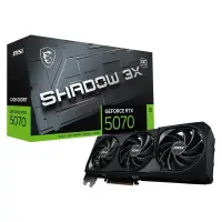 MSI RTX 5070 Shadow 3X OC 12G G5070-12S3C 192 Bit GDDR7 12 GB Ekran Kartı