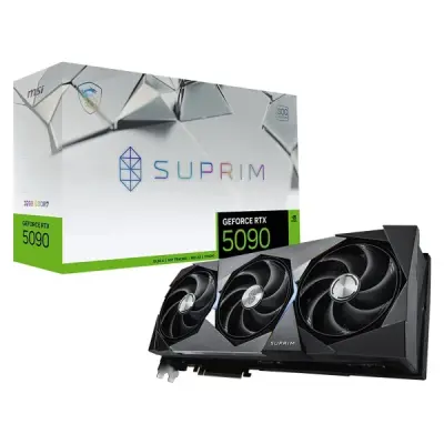 MSI RTX 5090 32G Suprim SOC 5090-32SPS 512 Bit GDDR7 32 GB Ekran Kartı