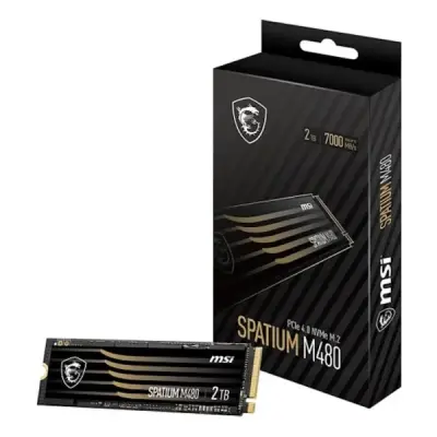 MSI SSD SPATIUM M480 PRO 2TB NVME OKUMA – 7400 YAZMA – 7000 M.2 SSD