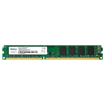 NETAC BASİC NTBSD3P16SP-08 8GB 1600MHZ CL11 DDR3 MASAÜSTÜ BİLGİSAYAR BELLEK