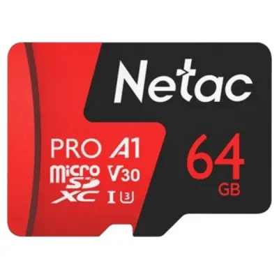 NETAC P500 EXTREME PRO MİCROSD KART 64 GB