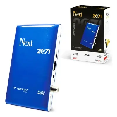NEXT 2071 HD UYDU ALICISI I P TV HEVC H265 FULL HD