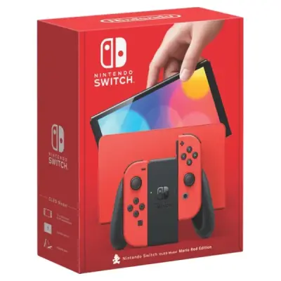 NINTENDO SWITCH OLED MARİO RED EDITION OYUN KONSOLU