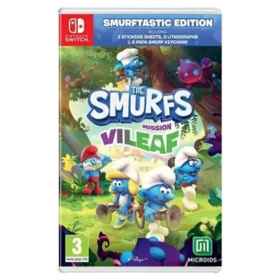 NINTENDO SWITCH OYUN THE SMURFS MISSION VILEAF OYUN