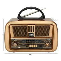 NNS NS-8068BT NOSTALJİK RADYO