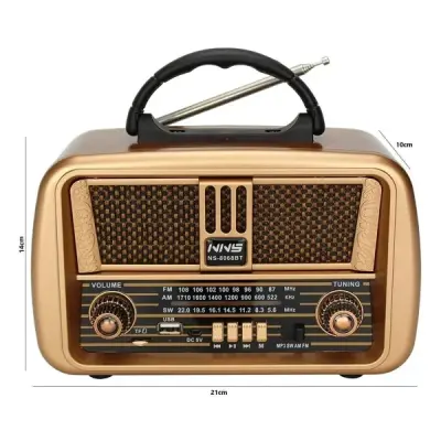 NNS NS-8068BT NOSTALJİK RADYO