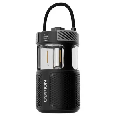 NOWGO F1 20W BLUETOOOTH HOPARLÖR TAŞINABİLİR POWERBANK KAMP FENERİ SİYAH