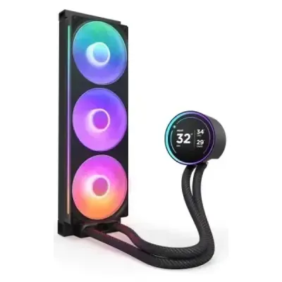 NZXT Kraken Elite RGB IPS LCD RL-KR36E-B2 Siyah 360 mm İşlemci Sıvı Soğutucu