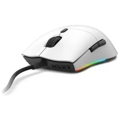 NZXT LİFT BEYAZ KABLOLU GAMİNG MOUSE