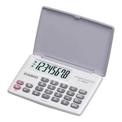 CASIO LC-160LV-WE CEP HESAP MAKINASI