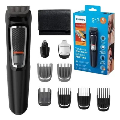 Philips 3000 Serisi MG3740/15 Multigroom 3 Başlıklı Kablolu Islak/Kuru Saç-Sakal Çok Amaçlı Tıraş Makinesi