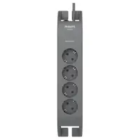 Philips SPN3140A/62 2400 Joule Anahtarlı 2 m 4'lü Akım Korumalı Priz