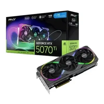 PNY GeForce RTX 5070 Ti ARGB OC 16GB GDDR7 256 Bit DLSS 4 Ekran Kartı