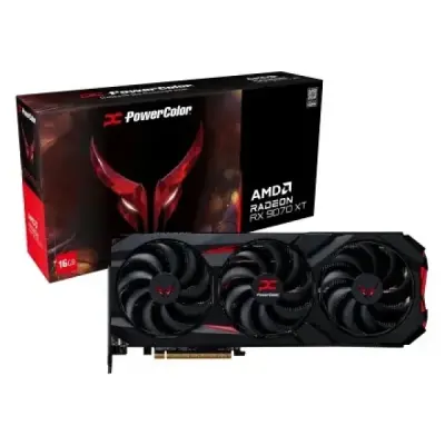 PowerColor RX 9070 XT Red Devil 16G-E/OC 256 Bit GDDR6 16 GB Ekran Kartı