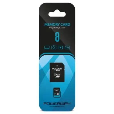 Powerway 8 GB Micro SD Kart