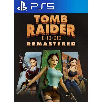 PS5 OYUN TOMB RAİDER I-III REMASTERED STARRİNG LARA CROFT PS5 OYUN