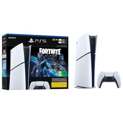 PS5 SLİM DIGITAL  825 GB + FORTNİTE BUNDLE OYUN KONSOLU