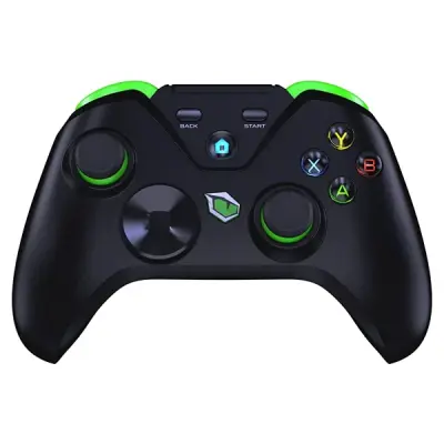PUSAT CLUTCH TİTREŞİM GERİ BİLDİRİMLİ ÇİFT MOD KABLOSUZ GAMEPAD YEŞİL