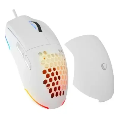 Rampage BLINK Beyaz 7 Makro Tuşlu RGB 12800 DPI Gaming Oyuncu Mouse