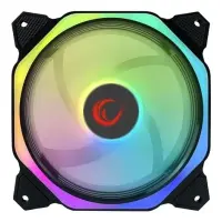 RAMPAGE COOLWIND F1 38CFM 1200RPM 3*12CM ARGB FAN KONTROLCÜ HUB+KUMANDALI 6PİN SİYAH KASA FAN KİTİ