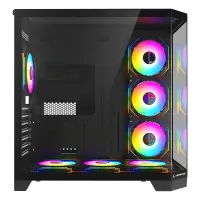 Rampage Mega V1 ARGB Fanlı Siyah 850 W ATX Oyuncu Kasası