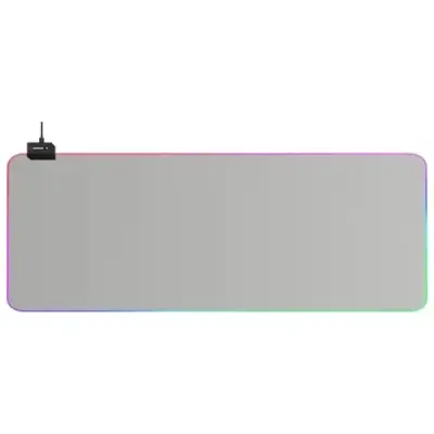 Rampage Pulsar Rgb Xl (Mp-22) Gri 300-800-3Mm Rgb Ledli Gaming Mouse Pad