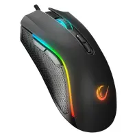 Rampage SMX-R44 V2 Makrolu Siyah 12800 DPI RGB Ledli 80 Million Huano Switch Gaming Oyuncu Mouse