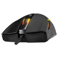 Rampage SMX-R44 V2 Makrolu Siyah 12800 DPI RGB Ledli 80 Million Huano Switch Gaming Oyuncu Mouse