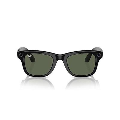 Ray-Ban Meta Headliner Akıllı Gözlük Parlak Siyah Polarize G15 Yeşil