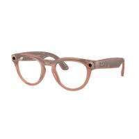 Ray Ban Meta Headliner Gen2 Matte Peach Clear/Grey Transitions 68901Z50