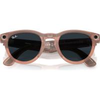 Ray Ban Meta Headliner Gen2 Matte Peach Clear/Grey Transitions 68901Z50
