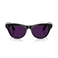 Ray Ban Meta Skyler 2. Nesil Parlak Siyah Transitions Ametist Mor