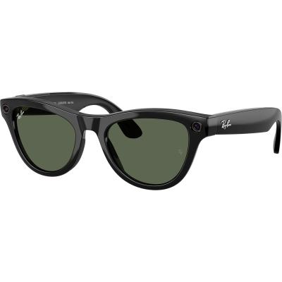 Ray Ban Meta Skyler Gen2 Shiny Black G15 Green Akıllı Gözlük