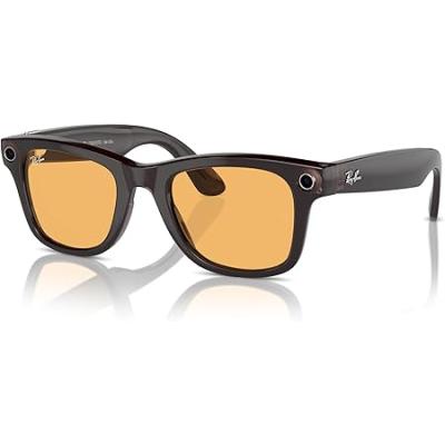 Ray-Ban Meta Wayfarer Akıllı Gözlük Parlak Siyah Sarı