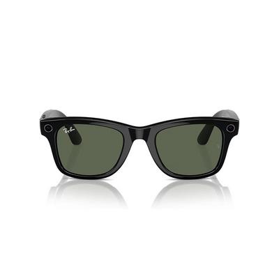Ray-Ban Meta Wayfarer Akıllı Gözlük Parlak Siyah G15 Yeşil RW4008