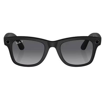 Ray-Ban Meta Wayfarer Akıllı Gözlük Mat Siyah Polarize Grafit RW4008