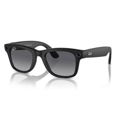 Ray-Ban Meta Wayfarer Akıllı Gözlük Mat Siyah Polarize Grafit RW4008