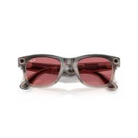 Ray-Ban Meta Wayfarer Akıllı Gözlük Shiny Warm Stone Watermelon Red Transitions RW4006